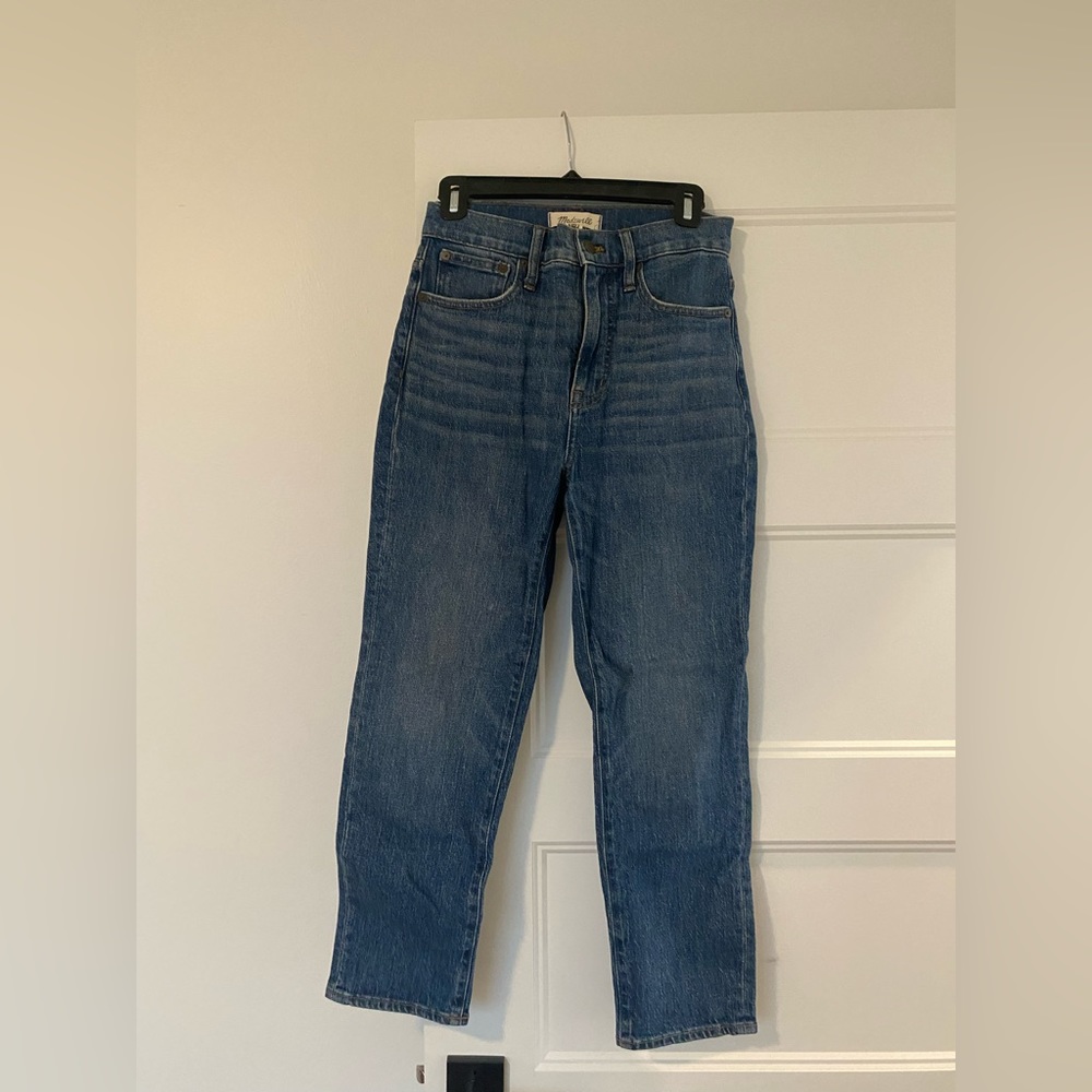 Madewell Classic Straight Leg Jeans